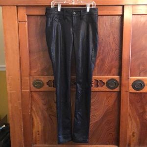 Gray black textured pant sz 24 30” inseam